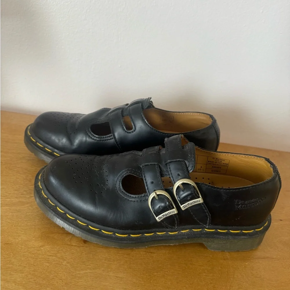 Dr. Martens Black Leather Mary Jane’s - Picture 5 of 7